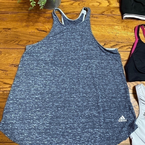 ADIDAS Medium Tank, Small Bra, 2  Bras Racerback-2 - Picture 2 of 9